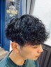 越智限定！ツイストスパイラルor波巻きパーマ【シェービング付】 <理容室>