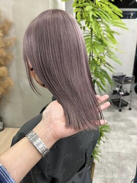 ギークス(GEEKS) 【GEEKS渋谷】ニュアンスカラー/20代30代/髪質改善/ハイトーン