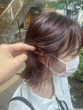 エトラ 渋谷店(etora) オシャレピンクハイライト