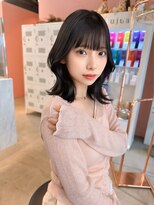 クム(kumu)&nbsp;【kumu】 艶カラー/顔周りカット/栄/名古屋