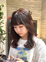 ヲタク(wotaku.)&nbsp;グレージュカラーブラウンくすみカラーブリーチなしカラー透明感