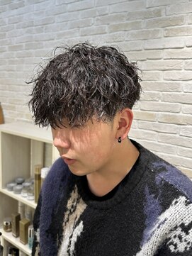 アレアル 広島並木通り店(ALEAR) ツイストスパイラルパーマ/メンズマッシュ/メンズパーマ