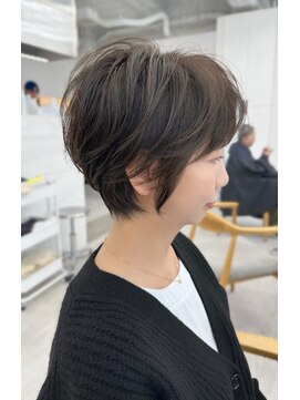 ビューナゴヤ 名駅(VIEW NAGOYA) 黒髪カタログ/ボブルフ/小顔に見せるヘア/ワンレン