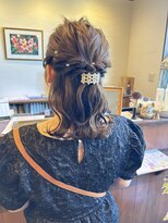 美容室 ルチア ハワイ(Luccica HAWAII)&nbsp;ゆるふわハーフアップ