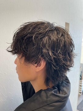 エヌアンドエー 春日部東口店(hair shop N&A) 男の色気を演出するスパイラルパーマ×ウルフレイヤー＃１