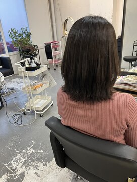 エフフォーユアヘアー 北方店(F for your hair) レイヤー×6レベルアッシュブラウン