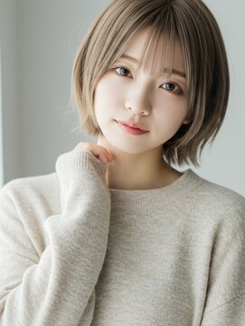 ニル 柏の葉(Nil) ☆ショートウルフ×レイヤーボブ×くすみベージュ20代30代40代☆