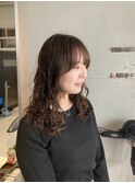 ロングウェーブパーマ!