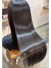 【#髪にドラマを。】カット+髪質改善ストレート ￥23,100