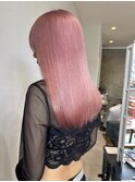 ブリーチ ダブルカラー ピンクペールピンク