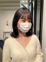 ラパンセノアール(LA PENSEE NOIR) 似合わせカット+ダブルカラー+質感再整トリートメント