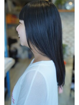 ルポ(Repos) *透明感黒髪カラー*【Repos 東大宮 東大宮駅】