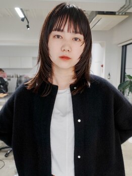 クード(cood)の写真/印象を大きく変える前髪・顔周りのカットは、ミリ単位までこだわりあり◎抜群の似合わせスタイルを実現！