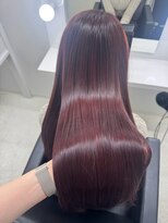 ジーナ 札幌(Zina)&nbsp;美髪＊エアリーロング＊カシスピンク＊髪質改善＊Zina札幌