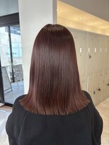 ケンジ 湘南台(KENJE)&nbsp;ブリーチなしのピンクブラウン