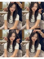 シュガー(Sugar)&nbsp;透明感カラー/ワンホンヘア/韓国ヘア/顔まわり/大阪/梅田