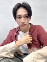 レトン 銀座(leton)&nbsp;サーフカール/フェザーパーマ/マッシュ/センターパート/メンズ