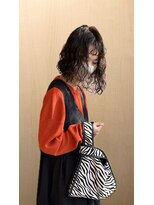 フルリール バイ シェリー(FLEURIR by cherie) ボブ / 切りっぱなしボブ / パーマ