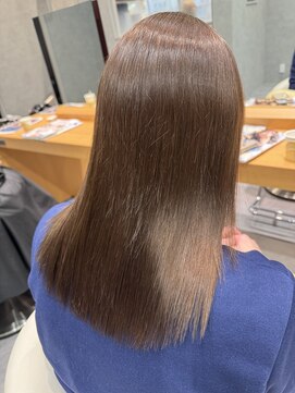 ヘアデザインファブロ イオンモール宮崎店(hair design FABRO.) 【髪質改善/透明感カラー/グレージュカラー】