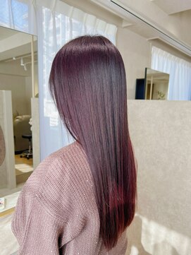 ニカ ボーテ(Nika beaute) ルビーブラウン｜白髪ぼかし・髪質改善カラー