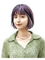 シャルドン(chardon)&nbsp;【chardon】バイオレットピンクボブ