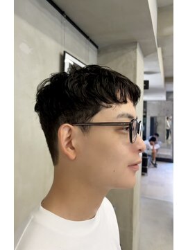 ブランコ 青山(BLANCO) メンズ刈り上げビジネススタイルニュアンスパーマシャドウパーマ