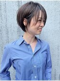 【morio】大人女性長めのショートヘア♪