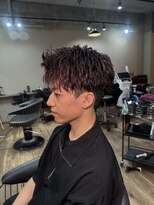 ミオ ベガ(Mio'' VEGA)&nbsp;ワインレッドカラー×アクティブショート短髪
