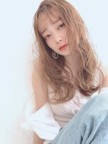 ピュアメンド 吉祥寺(Pure Mend)&nbsp;ミルクベージュ×ゆるふわウェーブロング
