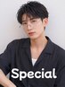 【7/13~17限定★】メンズカット+ニュアンスパーマ ¥7700