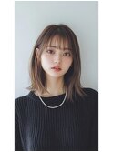 大人ワンレンボブ