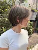 サン 白金台(SUN)&nbsp;透明感カラーのレイヤーショートボブ白金目黒