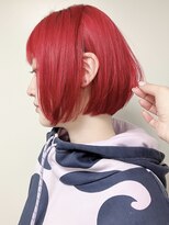 モリオフロムロンドン 原宿本店(morio from London) 【morio原宿】ハイトーンボブ前髪あり