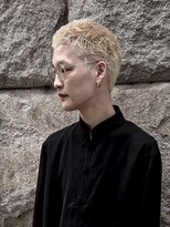 メンズサロン ガウディ 三宮店(men's salon Gaudi)&nbsp;金髪ボウズ×ブリーチハイトーン×坊主ヘアカット×短髪ベリショ