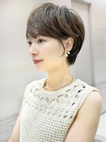 アフロート トウキョウ(AFLOAT TOKYO)&nbsp;似合わせショートボブ30代40代小顔銀座ひし形前上がり縮毛矯正