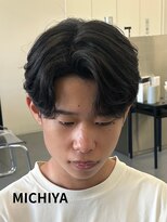 アンドメゾンオム(&Maison. homme)&nbsp;自然な毛流れ】6:4センターパート