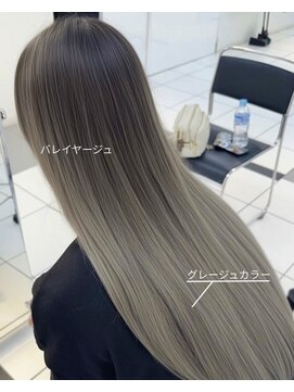 イェッカ(YECCA) バレイヤージュロング（ブリーチ1～2回）