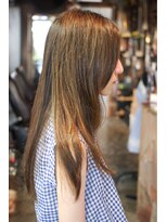 オーバーキャプテンネイキッド(OVER CAPTAIN NAKED) ロングでも潰れない♪毛先が薄くならないニュアンシーアッシュ