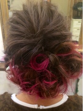 ヘアーワークス アンビエント(Hair works Ambient) ☆アンビ☆ルーズリボンアップ