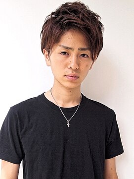 ヘアメイク フレンシア(hair make flencia) アップバングショートパーマ