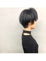 タグ(#tag)&nbsp;#暗髪グレー×ベリーショート