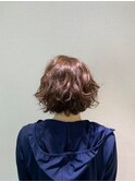 前下がりボブアレンジ