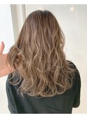 「静岡袋井LUSTY」ミルクティバレイヤージュ