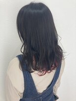 シエル 立川店(CIEL)&nbsp;【CIEL 佐藤】インナーカラー　ワインレッド