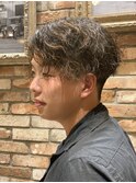 メンズヘアー　ツイストスパイラルパーマ　丸の内/大手町/東京