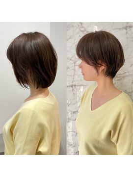 メモリーズ 銀座(Memories) ショートボブ/大人巻き/ぷつっとボブ/ナチュラルモード/銀座駅