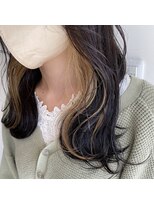 美容室 アイディー i-dee&nbsp;インナーミルクティー