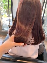 シエルバイアフロート(ciel by afloat)&nbsp;〈藤間〉お客様ヘア/ピンクブラウン