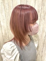 アース 大和店(HAIR&MAKE EARTH)&nbsp;姫ピンク☆ケアブリーチ