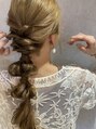 タノ(tano) お出かけのアレンジ結婚式のヘアアレンジお任せください!